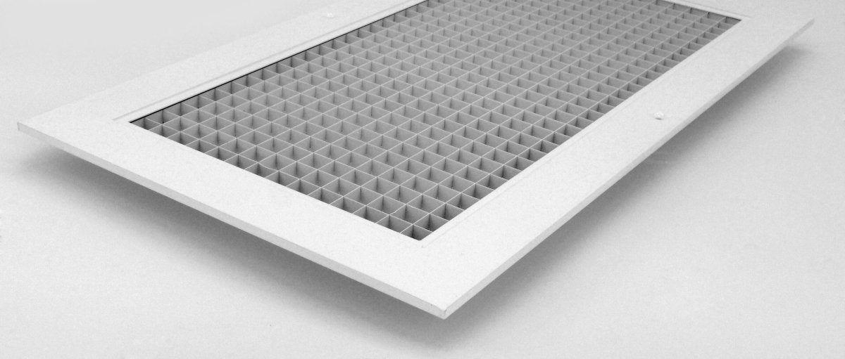 8&quot; x 16&quot; or 16&quot; x 8&quot; Cube Core Eggcrate Return Air Grille - HVAC PremiumCRG816