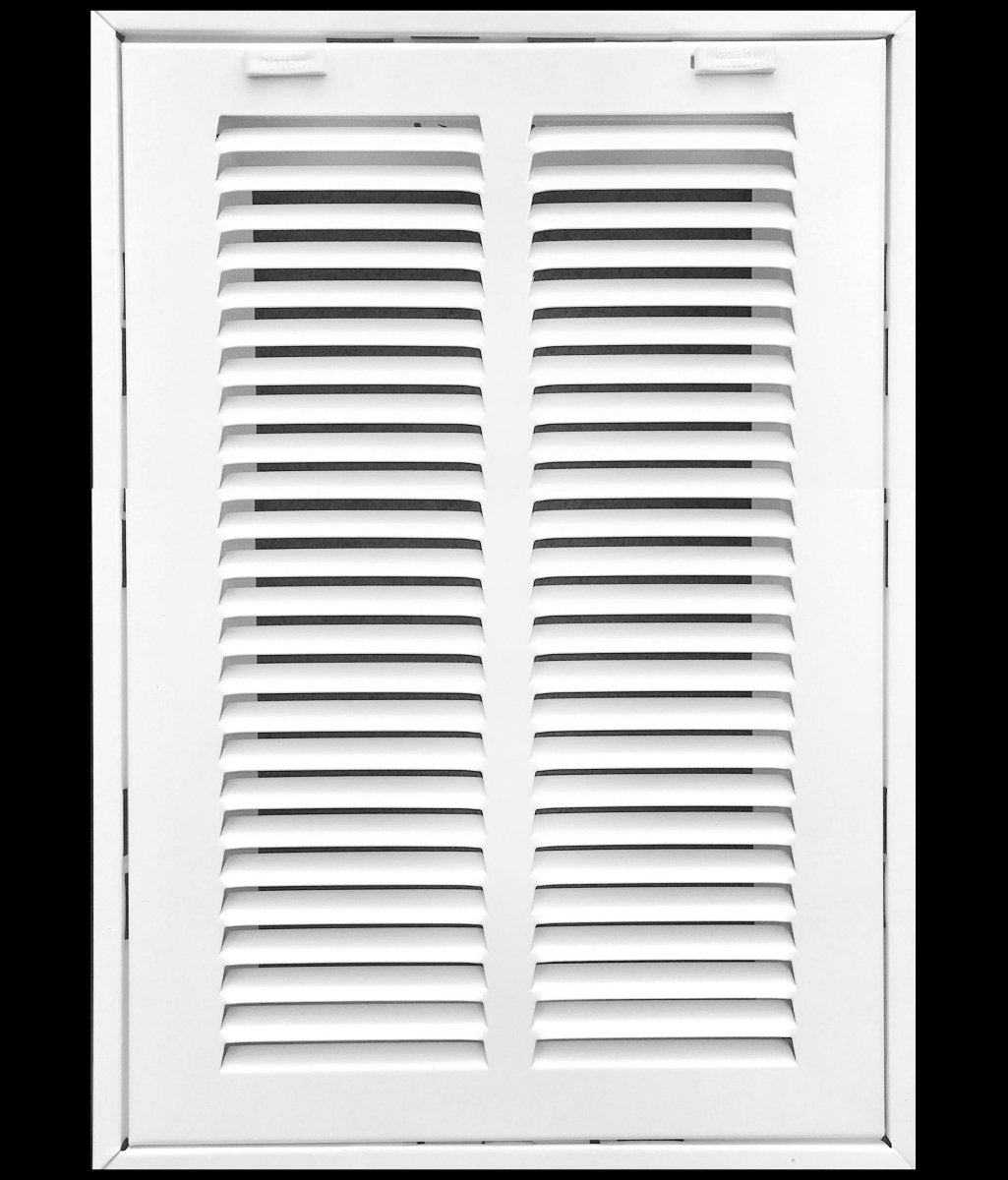 8&quot; X 16&quot; Steel Return Air Filter Grille for 1&quot; Filter - Removable Frame - [Outer Dimensions: 10 5/8&quot; X 18 5/8&quot;] - HVAC PremiumRFG816 HP
