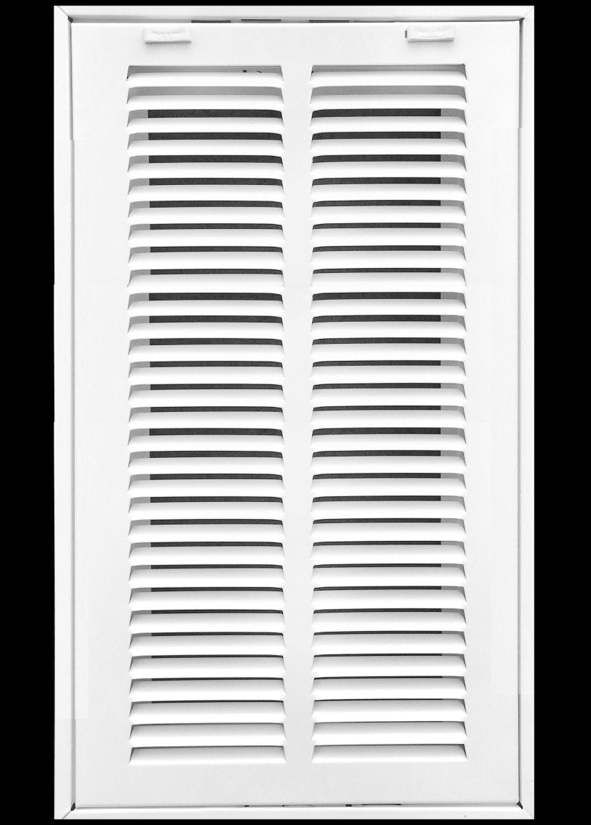 8" X 28" Steel Return Air Filter Grille for 1" Filter - Removable Frame - [Outer Dimensions: 10 5/8" X 30 5/8"] - HVAC PremiumRFG828 HP