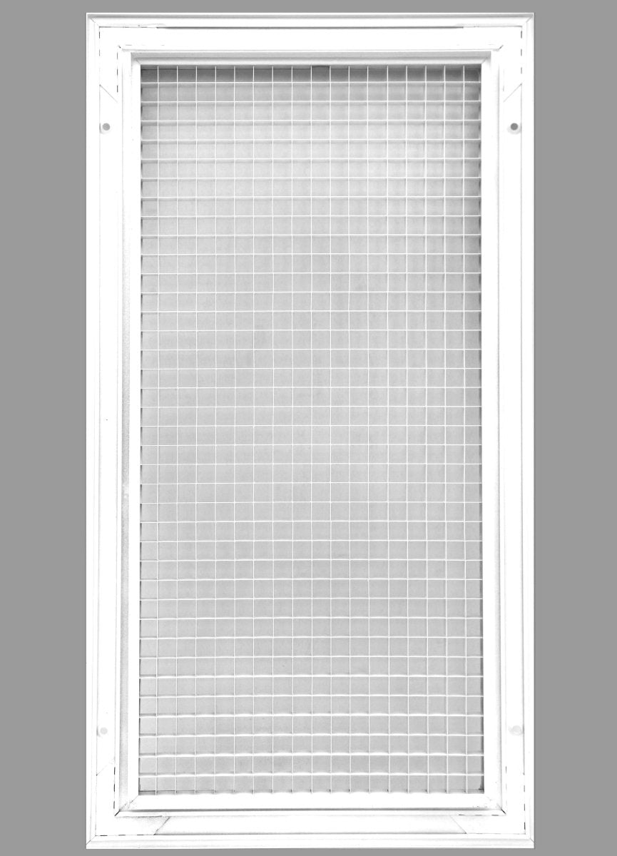 8" x 36" or 36" x 8" Cube Core Eggcrate Return Air Grille - HVAC PremiumCRG836