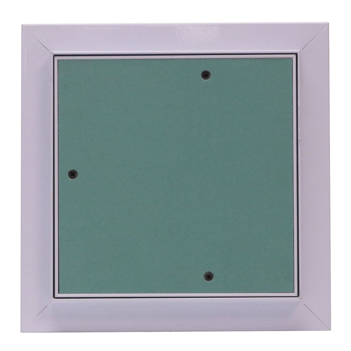 8&quot; X 8&quot; Aluminum Access Panel Gypsum Board/Sheet Rock Door For Wall / Ceiling Application (PUSH - LOCK DOOR) With Frame - [Outer Dimensions: 9&quot; Width X 9&quot; Height] - HVAC PremiumAD - A - 333 - 8x8