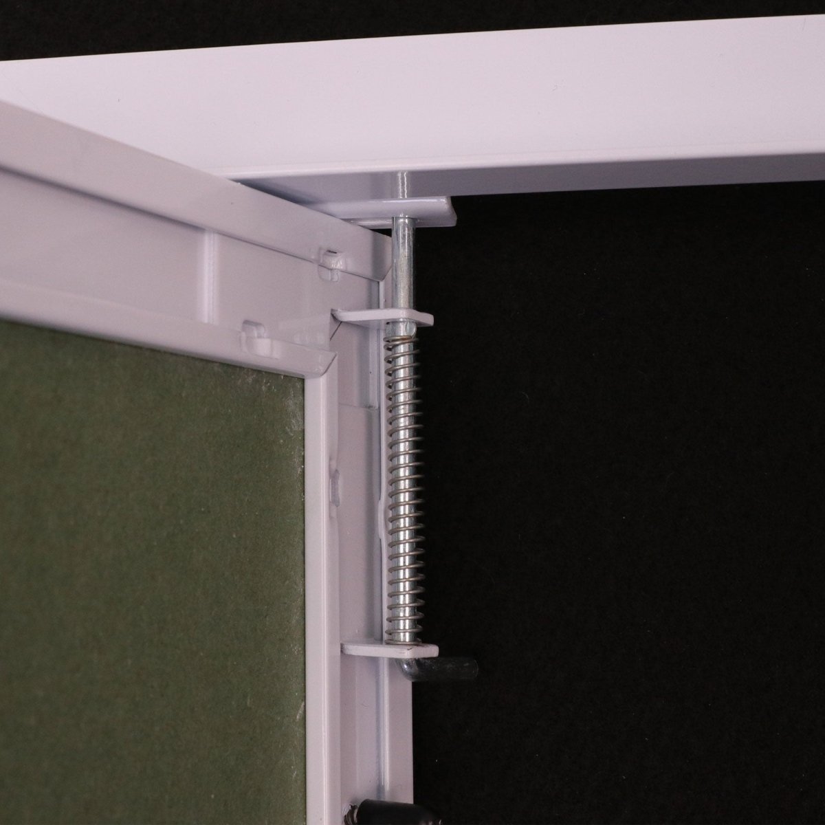 8&quot; X 8&quot; Aluminum Access Panel Gypsum Board/Sheet Rock Door For Wall / Ceiling Application (PUSH - LOCK DOOR) With Frame - [Outer Dimensions: 9&quot; Width X 9&quot; Height] - HVAC PremiumAD - A - 333 - 8x8