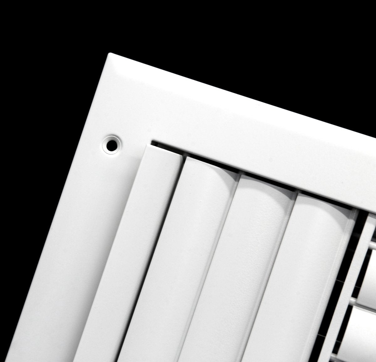 8&quot; X 8&quot; [Duct Opening] 3 - Way Air Vent Adjustable Aluminum Curved Blades Integral Multi - Shutter Damper HVAC Diffuser [Outer Dimensions: 9.75&quot;W X 9.75&quot;H] - HVAC PremiumMFACRA88W3