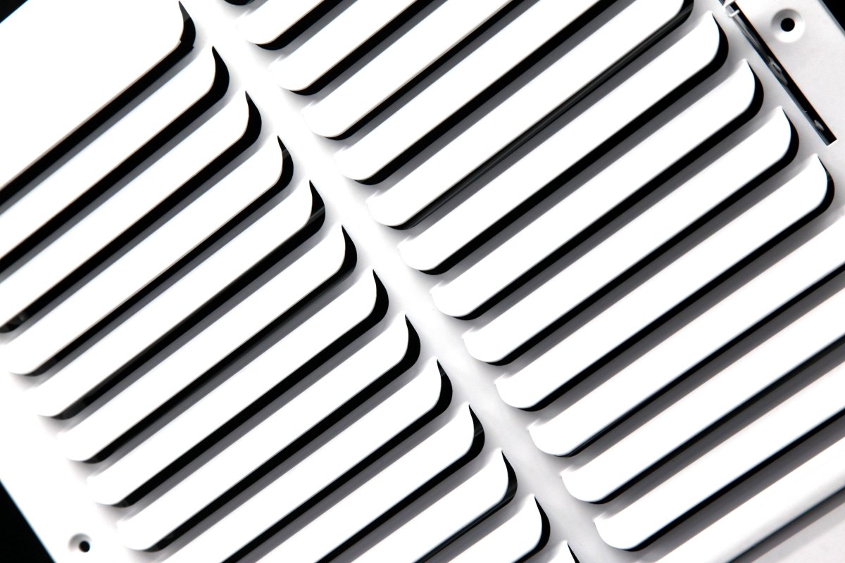 8&quot; X 8&quot; [Duct Opening] 3 - Way Fixed Curved Blade Air Supply Diffuser Register Vent Cover Grille [Outer Dimensions: 9.75&quot;H X 9.75&quot;H] - HVAC PremiumCB88W1 HP
