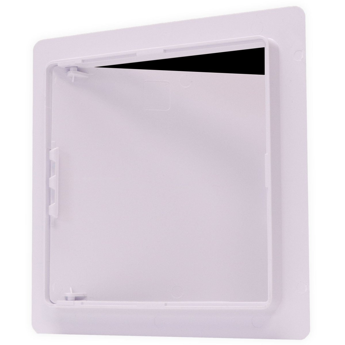 8&quot; X 8&quot; Plastic Access Panel Removable/Reversible Door With Frame For Concealed Wall / Ceiling Application - [Outer Dimensions: 10&quot; Width X 10&quot; Height] - HVAC PremiumAD - P - 001 - 8x8