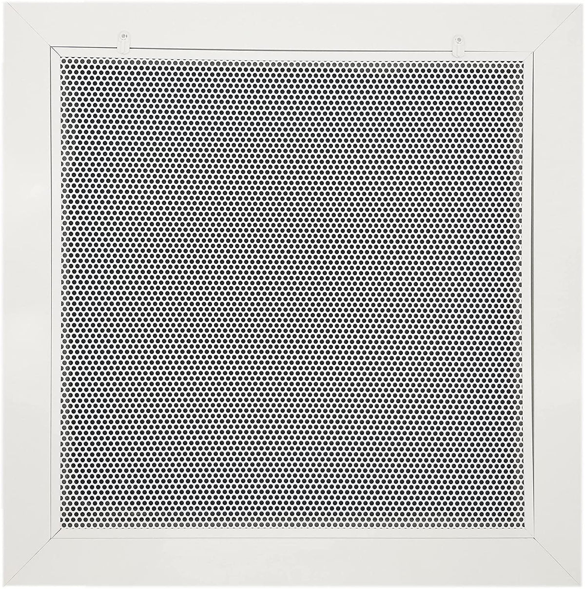 Perforated Return Air Filter Grille with Plenum Box - 24 x 24 T-Bar Lay-in Drop Ceiling