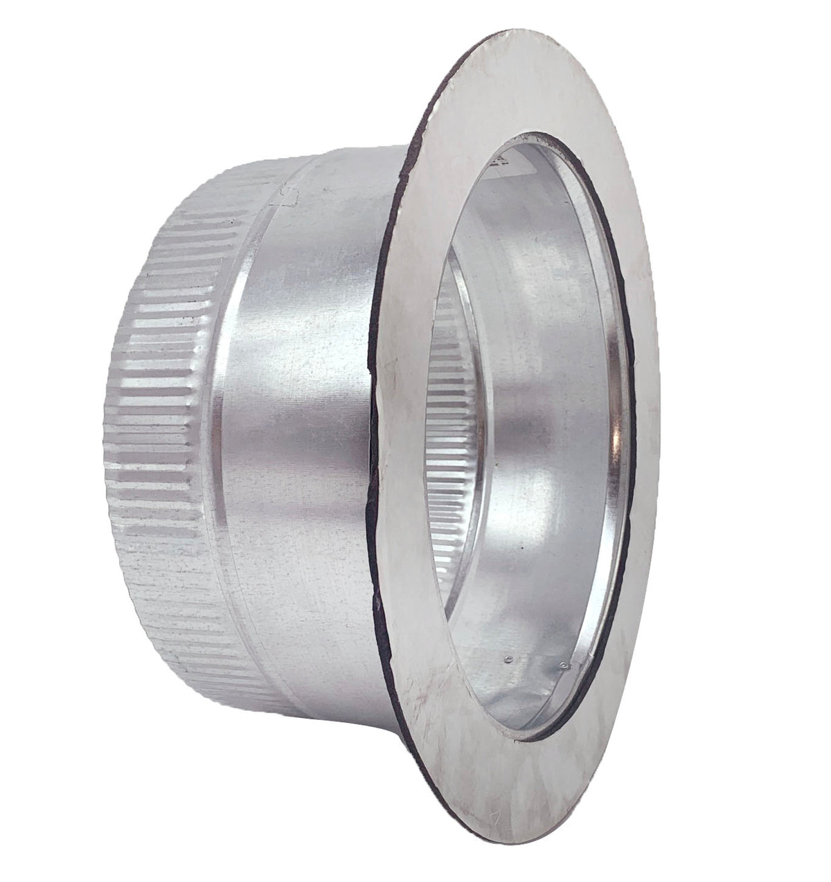 HVAC premium Stick-on Collar Duct | Galvanized Steel Metal Collar Duct 30-Gauge | 16&quot; is Compatible with 16&quot;