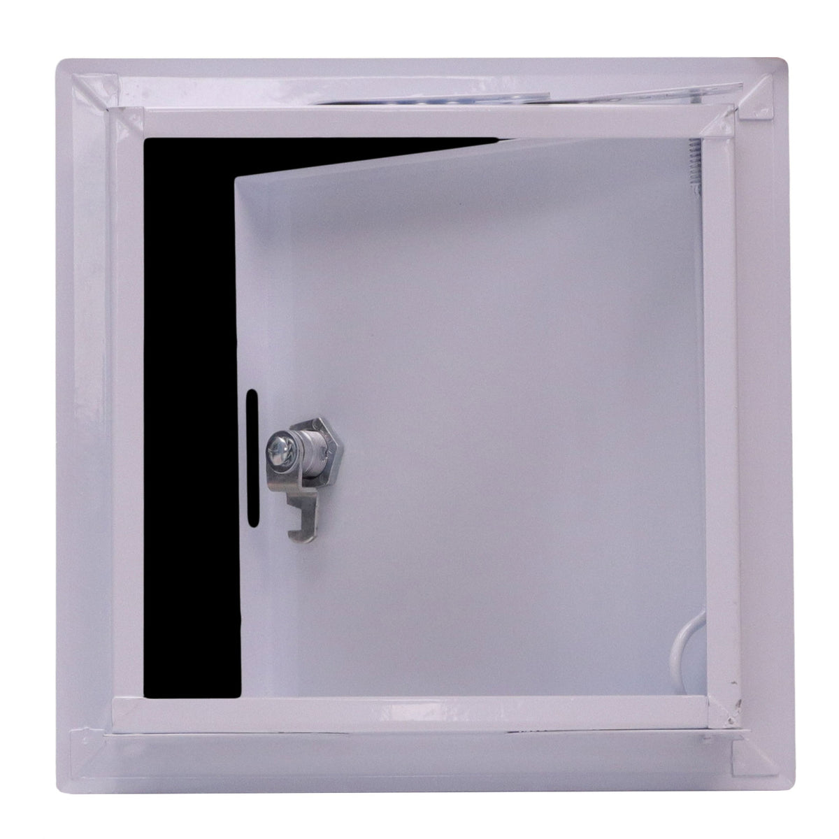 6&quot; X 6&quot; Steel Access Panel Removable Door For Wall / Ceiling Application (Lock and Key) With Frame - [Outer Dimensions: 7&quot; Width X 7&quot; Height]