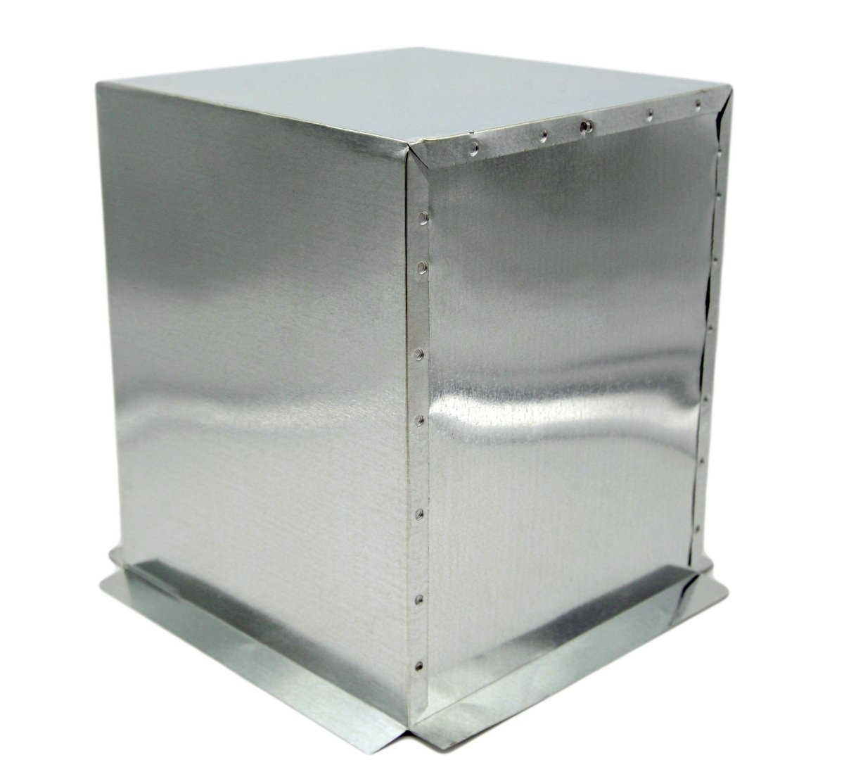 Deep Blank Box | 10&quot; X 10&quot; X 12&quot; Depth | Galvanized Steel HVAC Metal Box - HVAC Premium1010BLNDBX