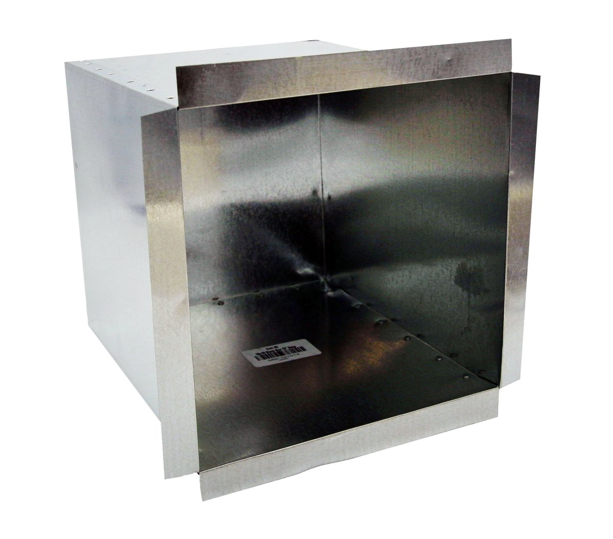 Deep Blank Box | 10" X 6" X 4" Depth | Galvanized Steel HVAC Metal Box - HVAC Premium106BLINDBOX