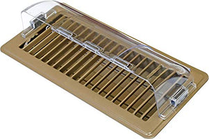 Shatterproof Magnetic Air Deflector Adjustable 10” to 14” for Floor Registers & Vent Duct Covers