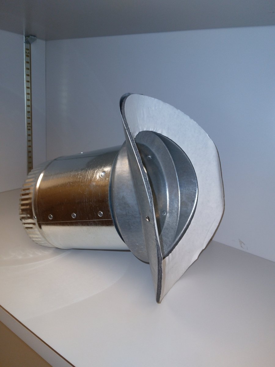 HVAC Premium 4&quot; Straight Saddle Stick on Take - Off | Round Pipe, Saddle, Takeoff CAN BE MOUNTED ON ROUND Duct 10&quot;/12&quot;/14&quot; - HVAC Premium4STRSAD10 - 12 - 14
