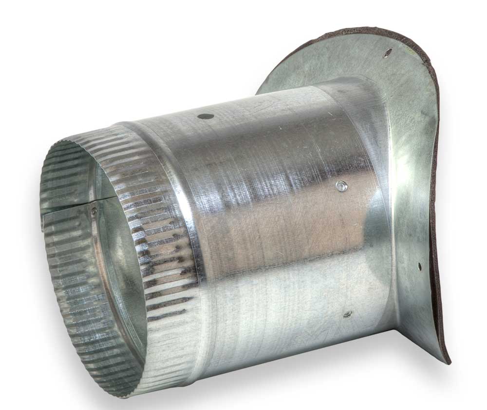 HVAC Premium 4&quot; Straight Saddle Stick on Take - Off | Round Pipe, Saddle, Takeoff CAN BE MOUNTED ON ROUND Duct 10&quot;/12&quot;/14&quot; - HVAC Premium4STRSAD10 - 12 - 14