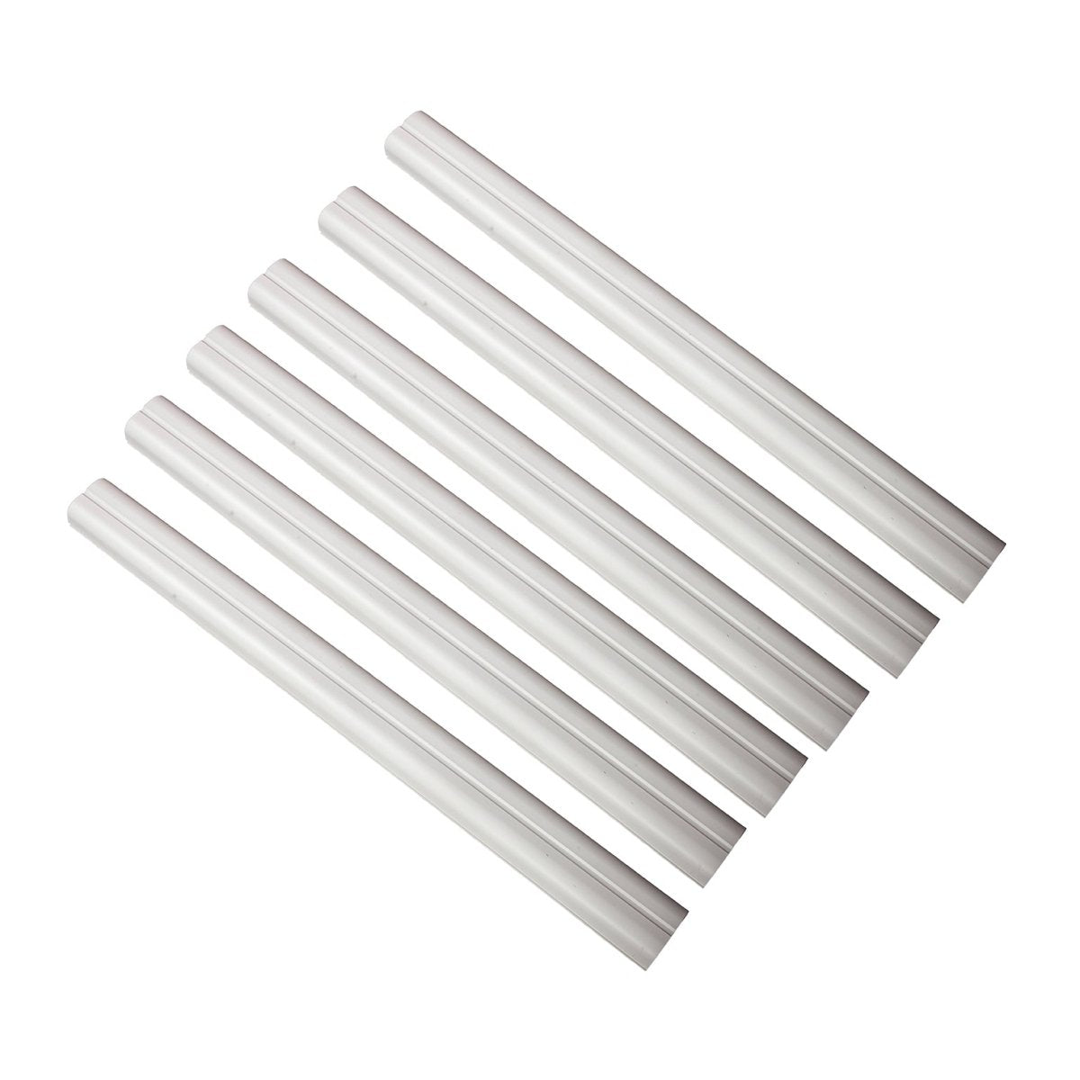 HVAC Premium ABS Plastic Decorative Line Set Cover Channel for Ductless Mini Split Air Conditioners - Pipe Cover - 4&quot; - Beige 6 sets of 4&#39; [Total 24&#39;] - HVAC PremiumPC4BG - CNL