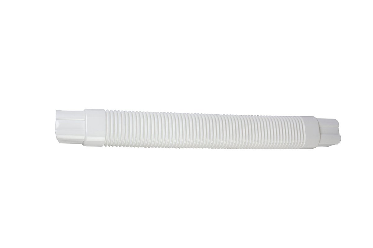 HVAC Premium ABS Plastic Decorative Line Set Cover Flexible Joint for Ductless Mini Split Air Conditioners - Pipe Cover - 4&quot; - Beige - HVAC PremiumPC4BG - FJNT