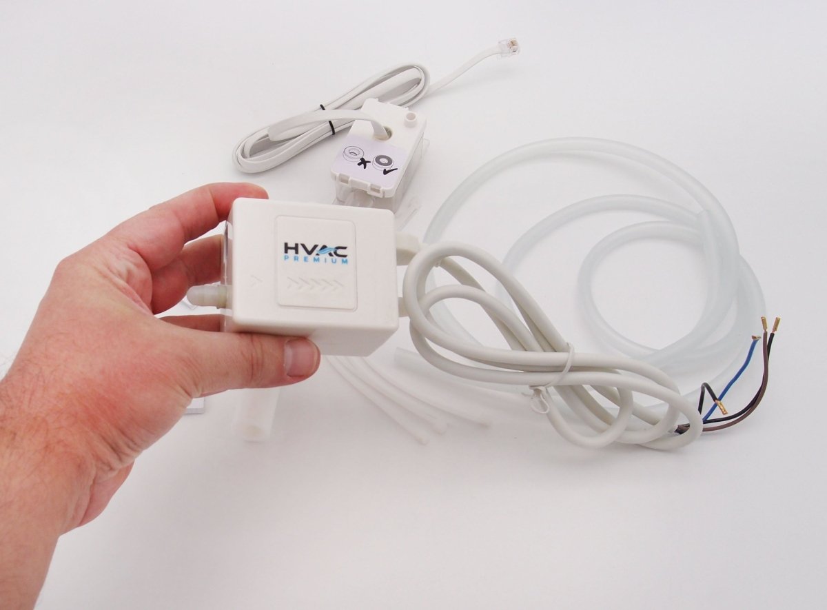 HVAC Premium Condensate Removal Pump - Maxi Box – Automatic Safety Switch Sensor - 230V AC 50 - 60Hz Voltage - HVAC PremiumCP - MXB - 220