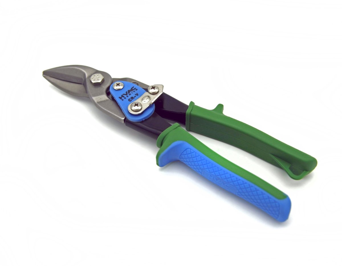 HVAC Premium Right Cut Aviation Snips - Metal, Tin Cutting Shears - HVAC PremiumSNIPR HP