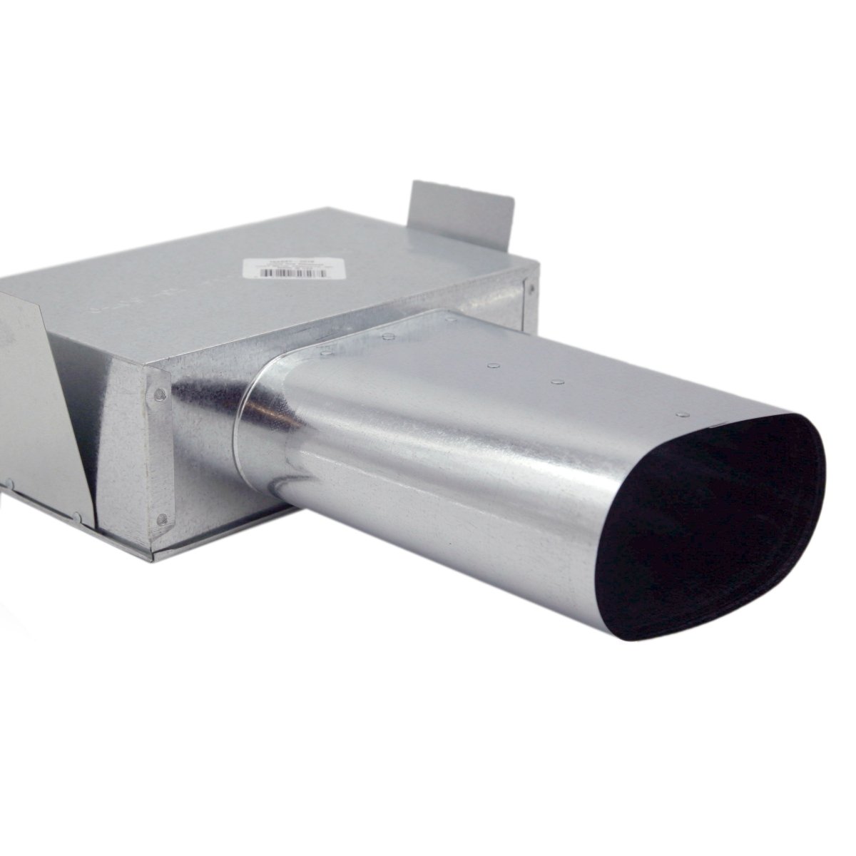 Oval Stack Head - 12&quot; X 6&quot; X 7&quot; is Compatible with Duct 7&quot; - HVAC Premium6127OVSTH