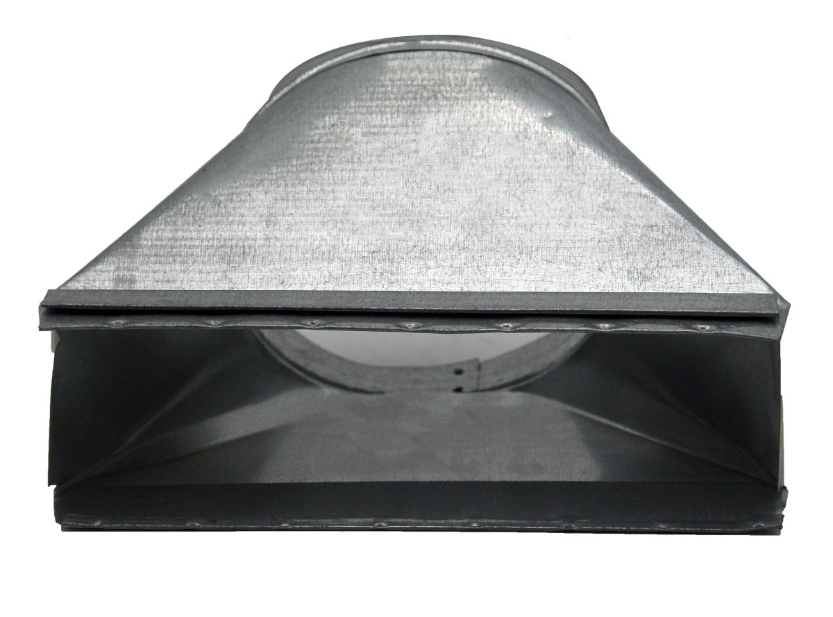 Round Stack Boot 10&quot; X 3.25&quot; X 7&quot; - is Compatible with Duct 7&quot; - HVAC Premium1037STBO