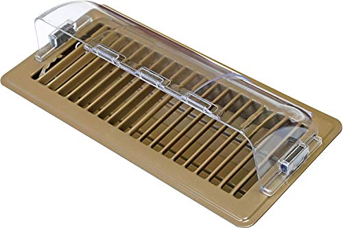 Shatterproof Magnetic Air Deflector Adjustable 3 - 3/4"H x 9” to 14”W for Vent Duct Covers - HVAC PremiumDFLCTR1014