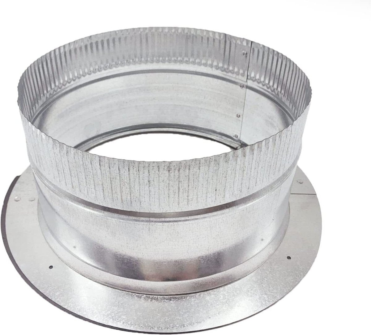Stick - on Collar Duct | Galvanized Steel Metal Collar Duct 30 - Gauge | 18" is Compatible with 18" - HVAC Premium18STOCL