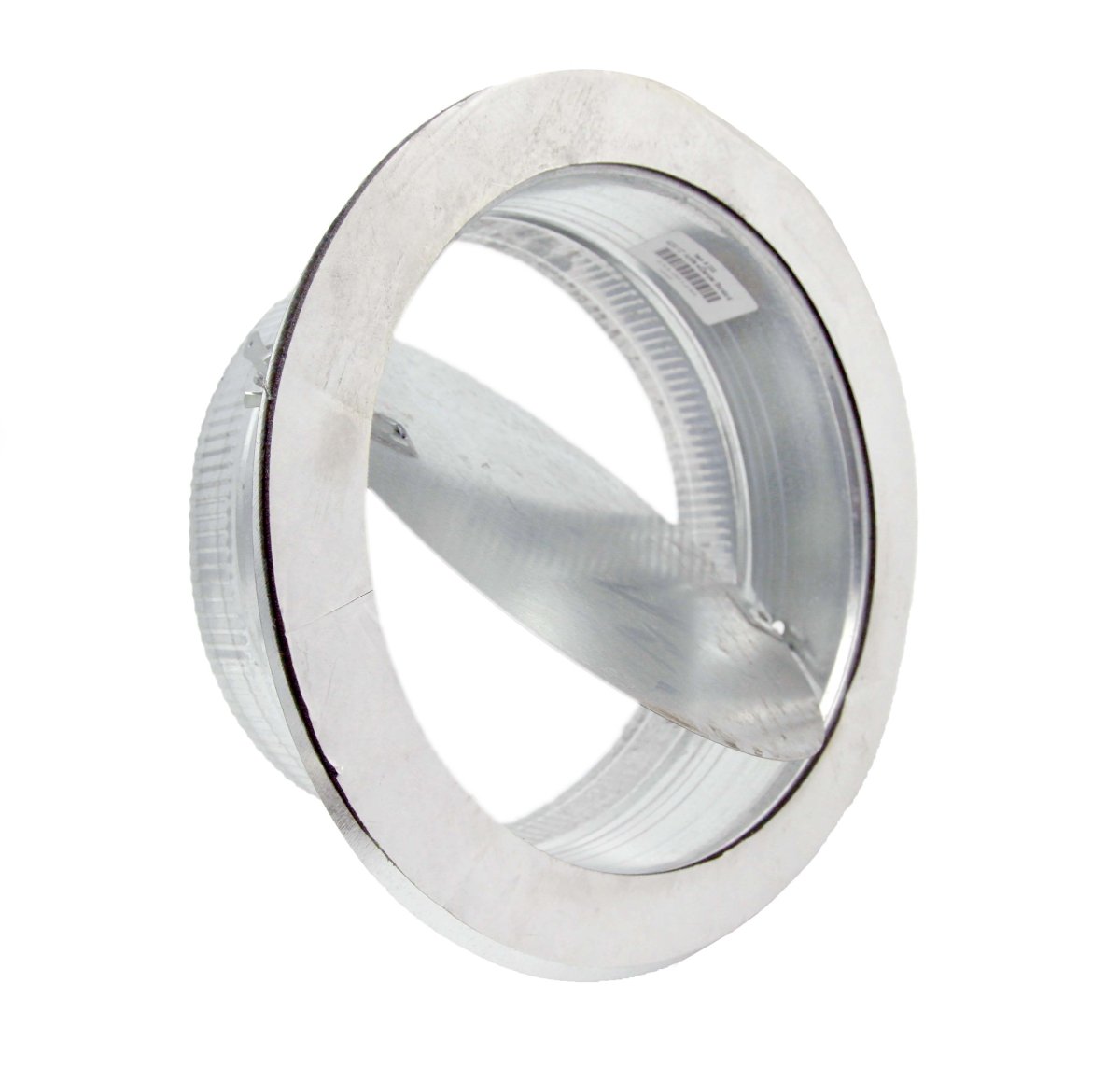 Stick - on Collar Duct with Damper | Galvanized Steel Metal Collar Duct with Damper 30 Gauge | 9" Stick on Collar w/Damper is Compatible with Duct 9" - HVAC Premium9STOCLWD