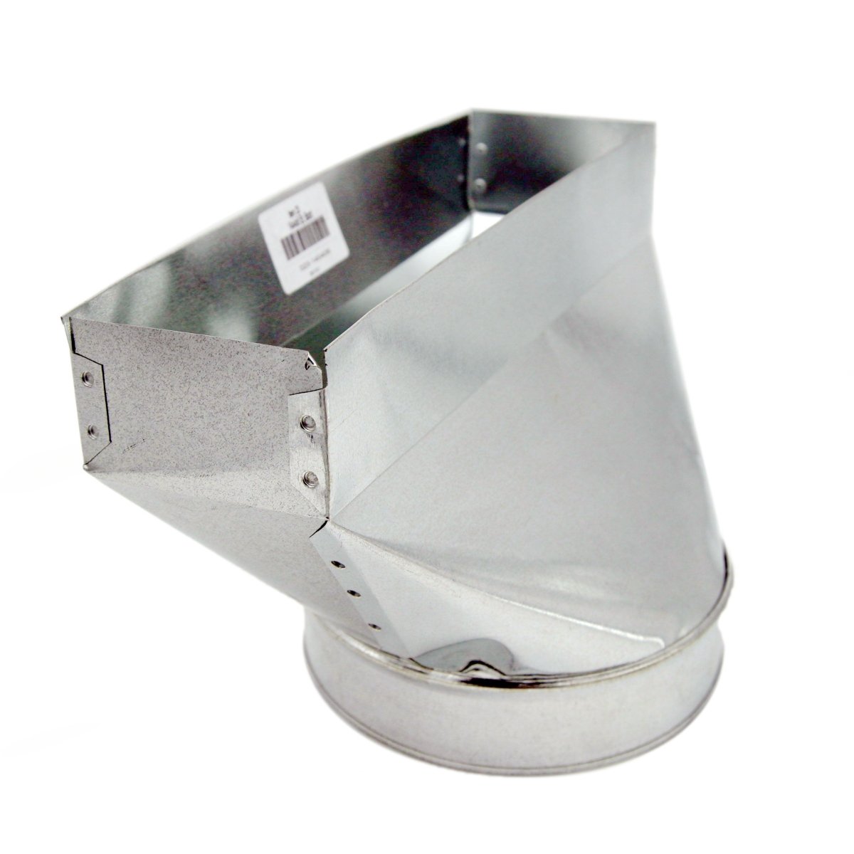 Straight Register Boot - 12&quot; X 6&quot; X 7&quot; Round - HVAC Premium1267FLRSTRT