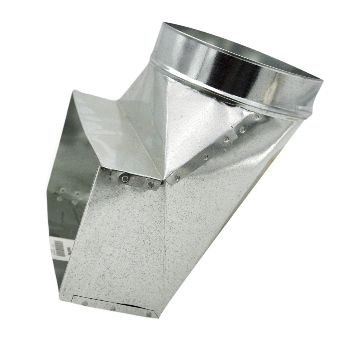 Wall Stack Register 90 Degree Angle Boot | 10&quot; X 6&quot; X 6&quot; | Compatible with Duct 6&quot; - HVAC Premium1066FLR90